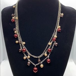 Premier Designs faux pearl necklace